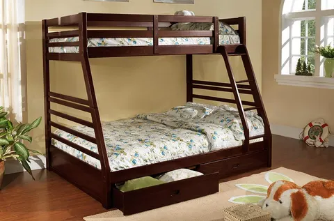 NB-2700 Single over Double Storage Bunk Bed view 7