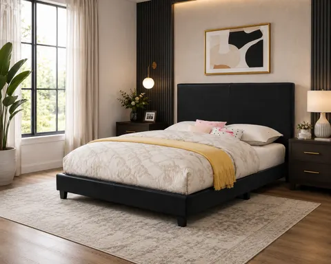 NB-2110 Headboard Bed view 2