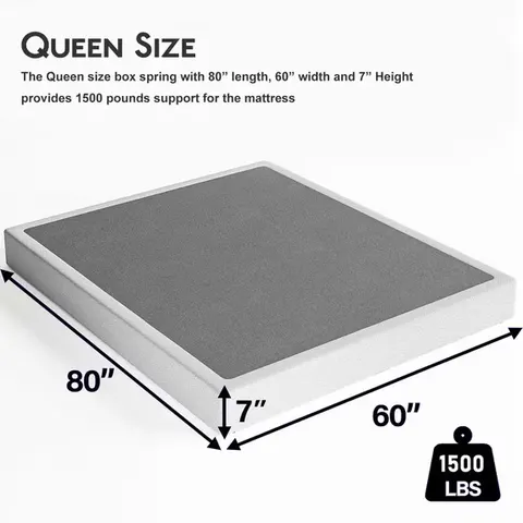 Queen Box Spring view 2