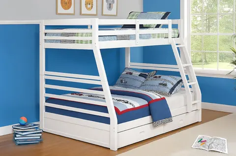 NB-2700 Single over Double Storage Bunk Bed view 8