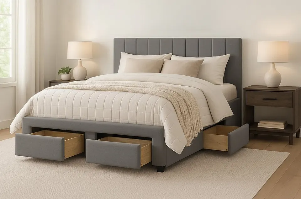 NB-2157 Storage Platform Bed