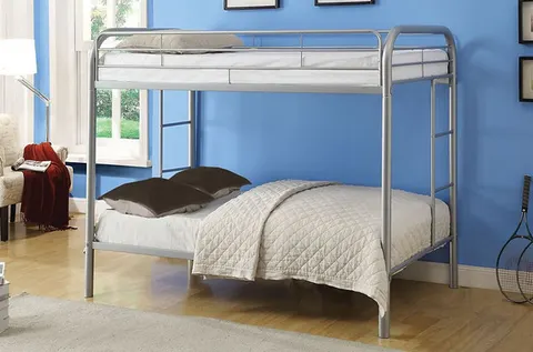 NB-2830 Double over Double Metal Bunk Bed view 2