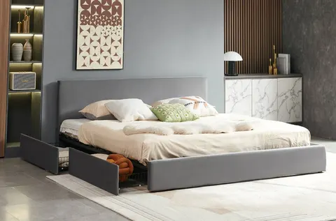 NB-2128 Storage Platform Bed