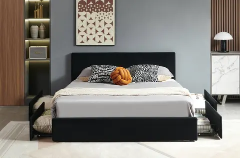 NB-2128 Storage Platform Bed view 4