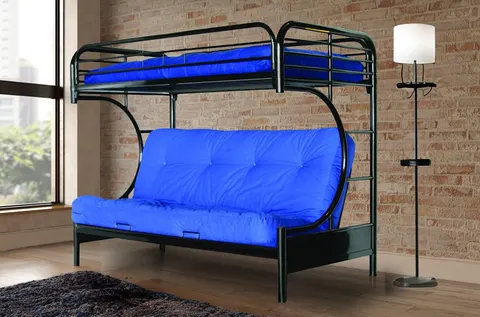 NB-2800 Single over Convertible Futon Bunk Bed