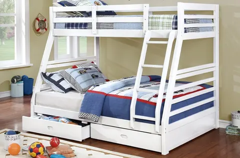 NB-2700 Single over Double Storage Bunk Bed view 5